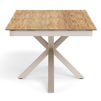 Jedálenský stôl HEAVEN I prírodná/sivá 5