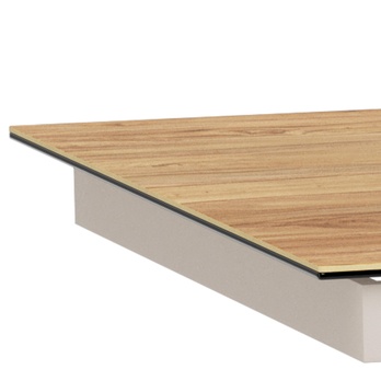 Jedálenský stôl HEAVEN I prírodná/sivá 6