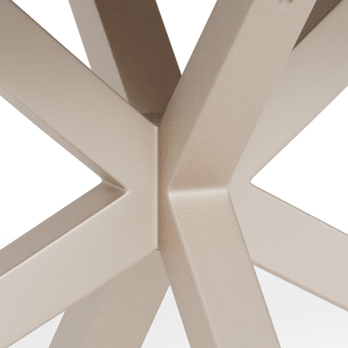 Jedálenský stôl HEAVEN I prírodná/sivá 8