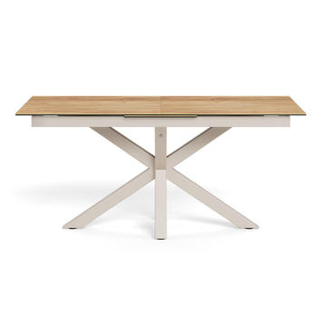 Jedálenský stôl HEAVEN II prírodná/sivá 4