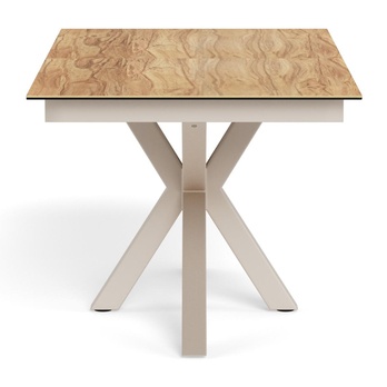 Jedálenský stôl HEAVEN II prírodná/sivá 5