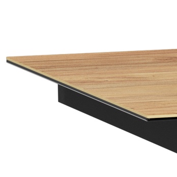 Jedálenský stôl HEAVEN II prírodná/matná čierna 5