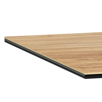 Jedálenský stôl HEAVEN III prírodná/matná čierna 5