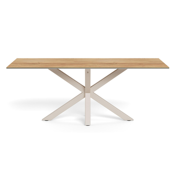 Jedálenský stôl HEAVEN III prírodná/sivá 3