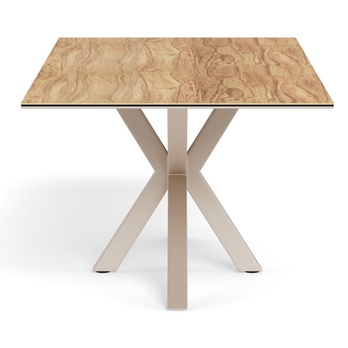 Jedálenský stôl HEAVEN III prírodná/sivá 4