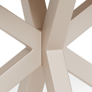 Jedálenský stôl HEAVEN III prírodná/sivá 7