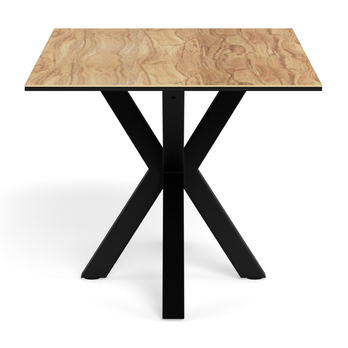 Jedálenský stôl HEAVEN IV prírodná/matná čierna 3