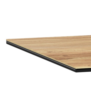 Jedálenský stôl HEAVEN IV prírodná/matná čierna 4