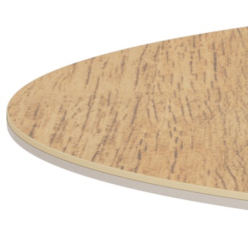 Jedálenský stôl HEAVEN V prírodná/sivá 3