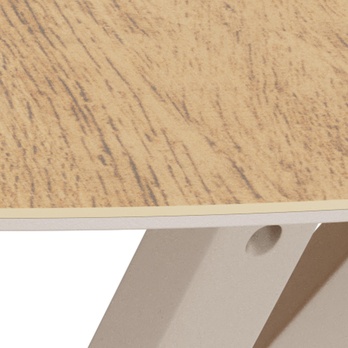 Jedálenský stôl HEAVEN V prírodná/sivá 4