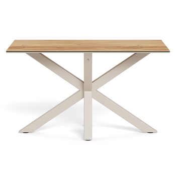 Jedálenský stôl HEAVEN VI prírodná/sivá 3