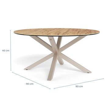 Konferenčný stolík HEAVEN divoký dub/sivá 7