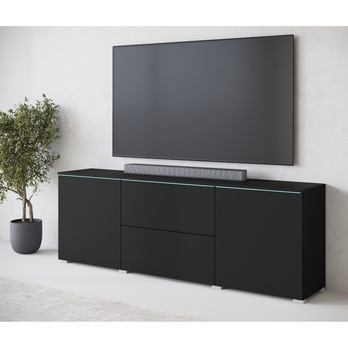 TV komoda HECTOR čierna 1