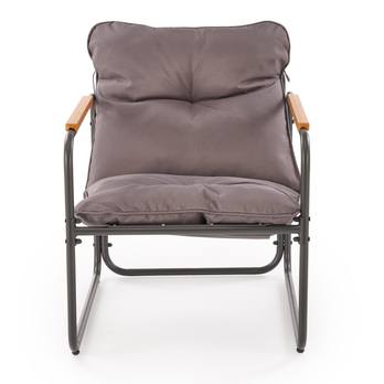 Záhradný set HEDSUN sivá/hnedá 2