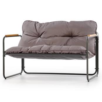 Záhradný set HEDSUN sivá/hnedá 13