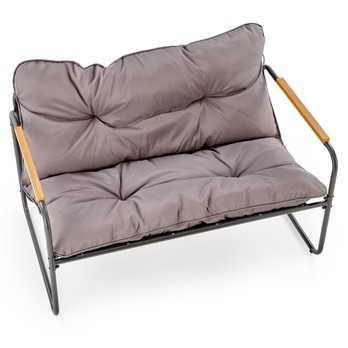 Záhradný set HEDSUN sivá/hnedá 16