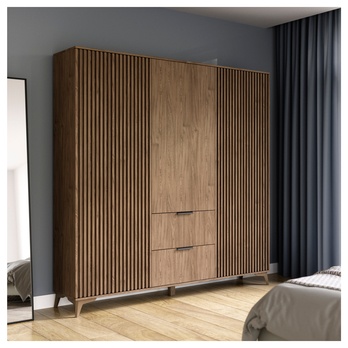 Šatníková skriňa HEDWIG dub artisan 1