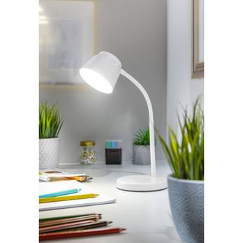 Stolná lampa HELIN biela 1
