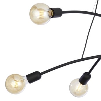 Závesné svietidlo HELIX čierna 4