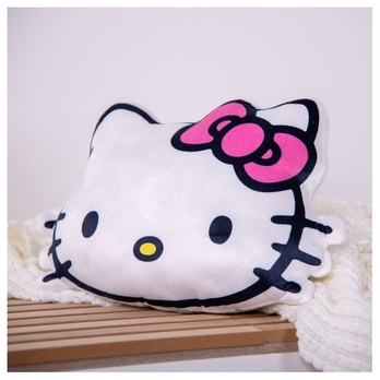 Vankúš HELLO KITTY biela/ružová, 36x26 cm 1