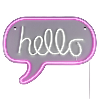 Nástenné LED svietidlo HELLO biela/viacfarebná 3
