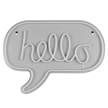 Nástenné LED svietidlo HELLO biela/viacfarebná 4
