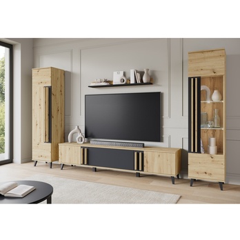 Obývacia stena HELS II dub artisan 1