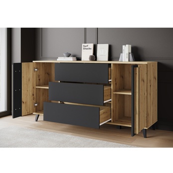 Komoda HELS dub artisan 3
