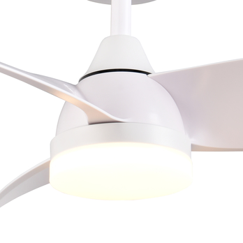 Stropné LED svietidlo s ventilátorom HELSINKI biela 2