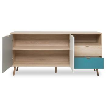 Komoda HENDRICK 51 dub sonoma/viacfarebná 4