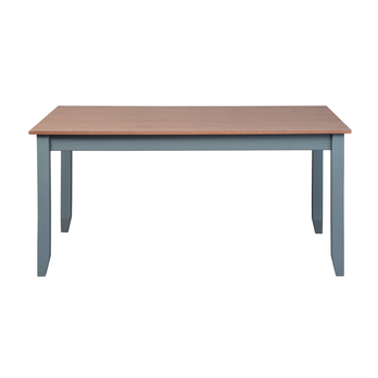 Jedálenský stôl HENRIETTA sivá/hnedá 2