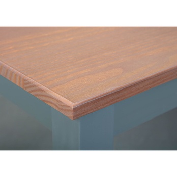 Jedálenský stôl HENRIETTA sivá/hnedá 3