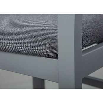 Jedálenská stolička HENRIETTA sivá 3