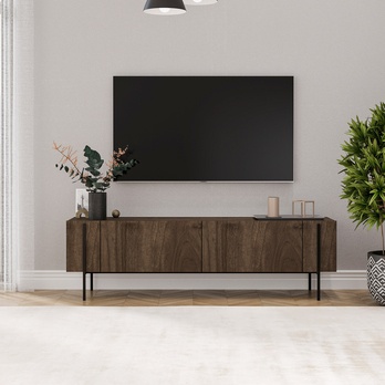 TV stolík HERMAN orech 4