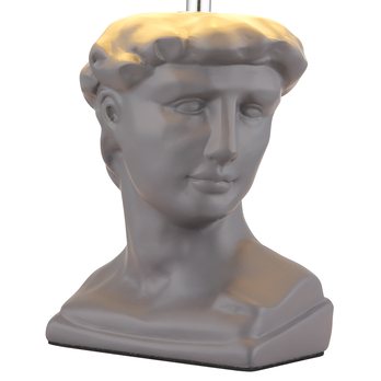 Stolná lampa HERMES sivá 2
