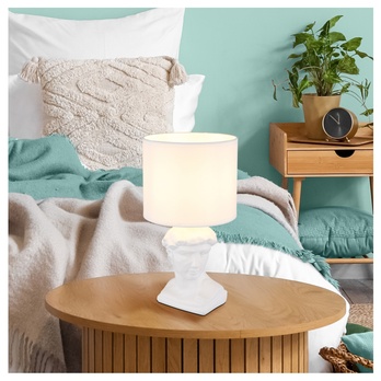 Stolná lampa HERMES biela 1