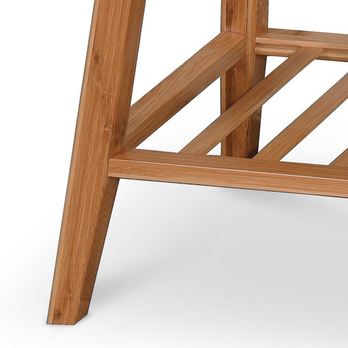 Lavica HERMES bambus/sivá, šírka 60 cm 2