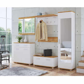 Zrkadlo HERMINE dub wotan 1