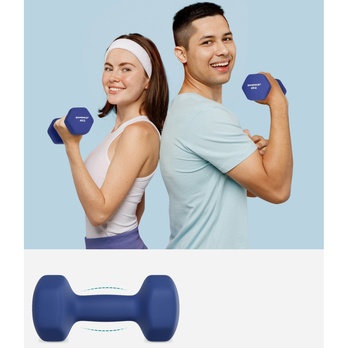 Sada činiek HEX modrá, 2 ks 4