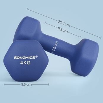 Sada činiek HEX modrá, 2 ks 6