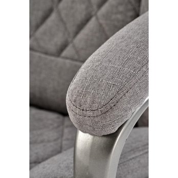 Kancelárska stolička HILDIR sivá 8