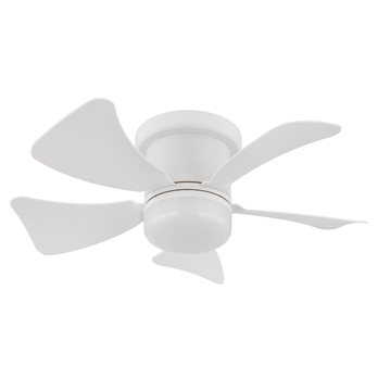 Stropné LED svietidlo s ventilátorom HINES biela 5