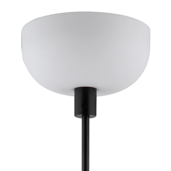 Stojacia lampa HINTON čierna/biela 2