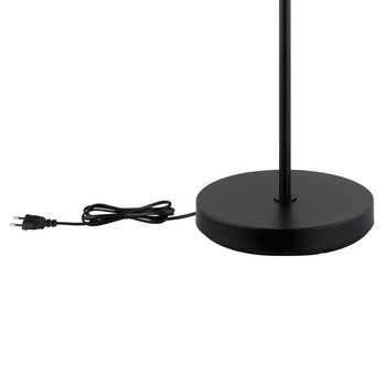 Stojacia lampa HINTON čierna/biela 8