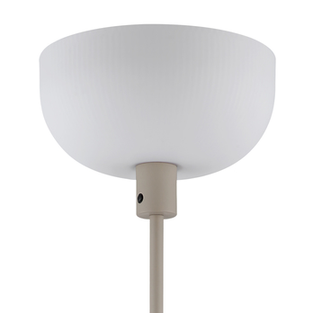 Stojacia lampa HINTON piesková/biela 2