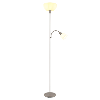 Stojacia lampa HINTON piesková/biela 4