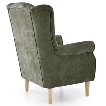 Kreslo HIRMIS olivová 4