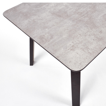 Jedálenský stôl HOLAFOX betón/čierna 4