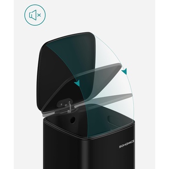 Odpadkový kôš HOLD čierna 4