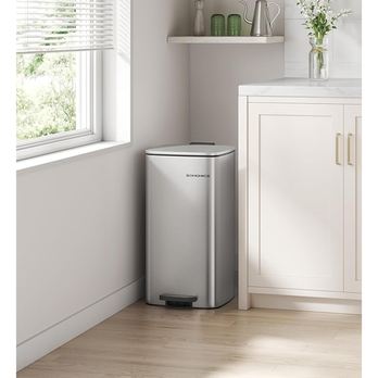 Odpadkový kôš HOLD strieborná 1